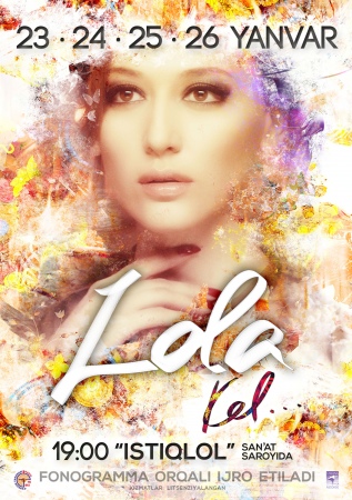 Лола концертга тайёргарликни бошлади!