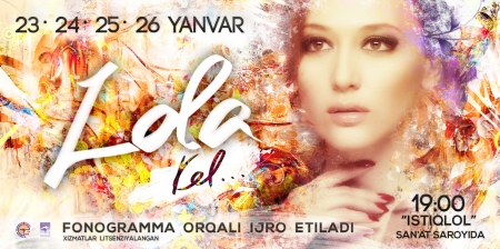 Лола концертга тайёргарликни бошлади!
