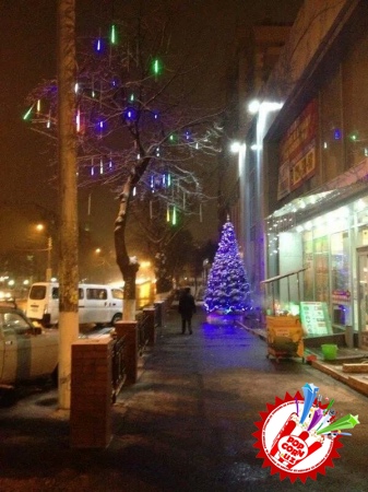 Бош арчамиз болаларга қувонч бағишламоқда.