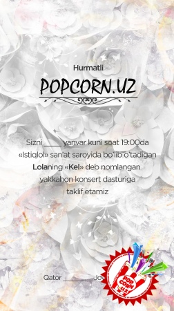 Лоланинг концертидан нималар кутяпсиз?