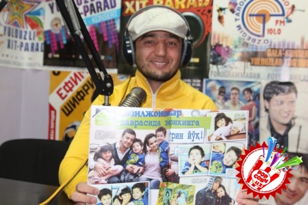 Шоҳруҳхон ва Жаҳонгир Позилжонов “Ўзбегим Таронаси” радиоси меҳмони