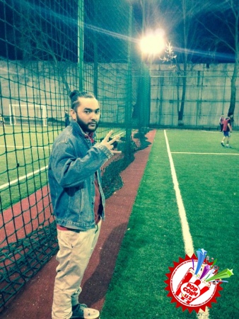 Оқтепада хонанда ва футболчилар ўйини ўтказилди.