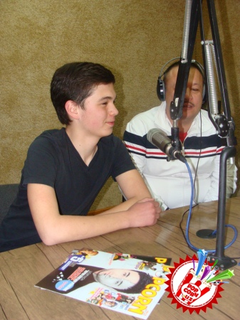 Ёш ҳонанда Далер \"Ўзбегим Таронаси\" радиосига ташриф буюрди