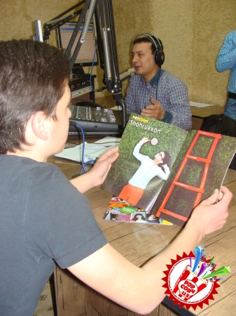 Ёш ҳонанда Далер \"Ўзбегим Таронаси\" радиосига ташриф буюрди