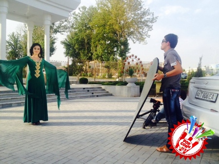 Машҳура Эргашева янги видео тайёрламоқда