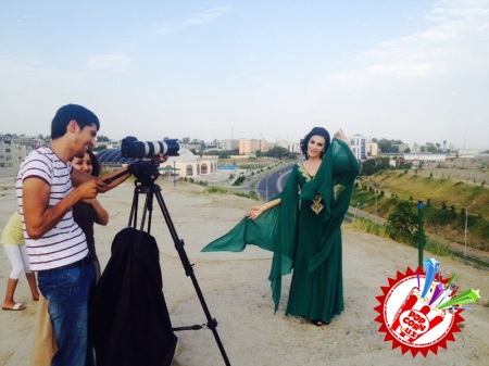 Машҳура Эргашева янги видео тайёрламоқда