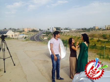 Машҳура Эргашева янги видео тайёрламоқда