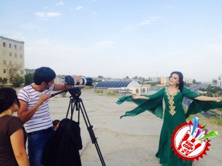 Машҳура Эргашева янги видео тайёрламоқда