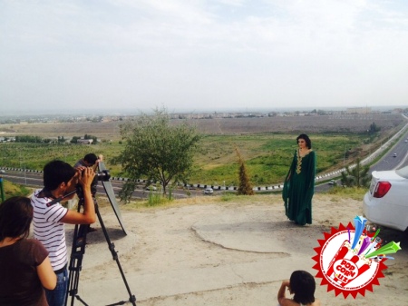 Машҳура Эргашева янги видео тайёрламоқда