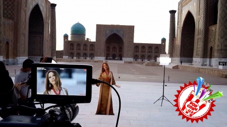 “Фарҳод ва Ширин” картинаси ижодкорлари Самарқанд шаҳрида