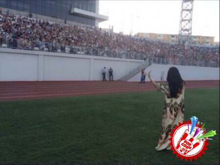 Шаҳзоданинг гастроль сафари Наманган шаҳрининг Навбахор стадионида