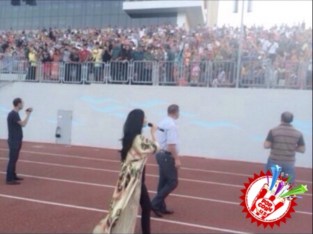 Шаҳзоданинг гастроль сафари Наманган шаҳрининг Навбахор стадионида