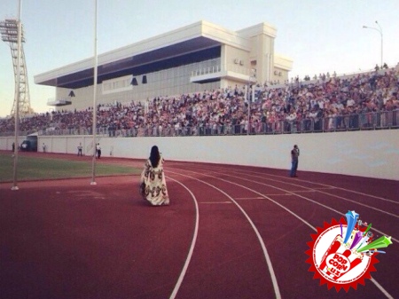 Шаҳзоданинг гастроль сафари Наманган шаҳрининг Навбахор стадионида