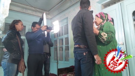 Ҳаётий воқеаларни акс эттирган видеоклипдан фоторепортаж \"Онамни йиғлатманглар\"... тез кунда..