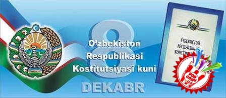 8 декабрь Ўзбекистон Республикаси Конституцияси қабул қилинган кун!