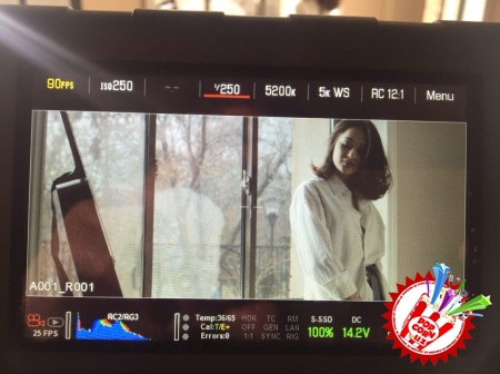 Шаҳло Аҳмедова "Ёдимда ўзинг" клип жараёнларидан фоторепортаж