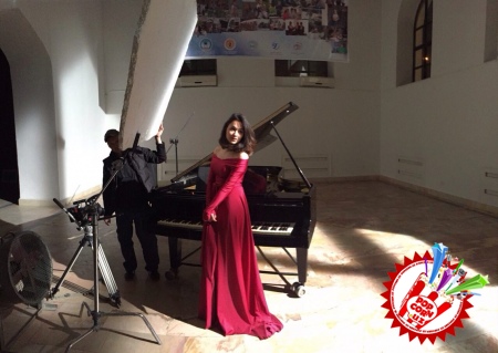 Шаҳло Аҳмедова \"Ёдимда ўзинг\" клип жараёнларидан фоторепортаж