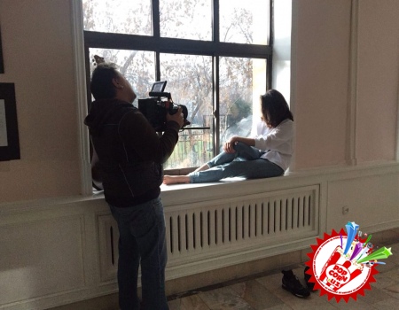 Шаҳло Аҳмедова "Ёдимда ўзинг" клип жараёнларидан фоторепортаж