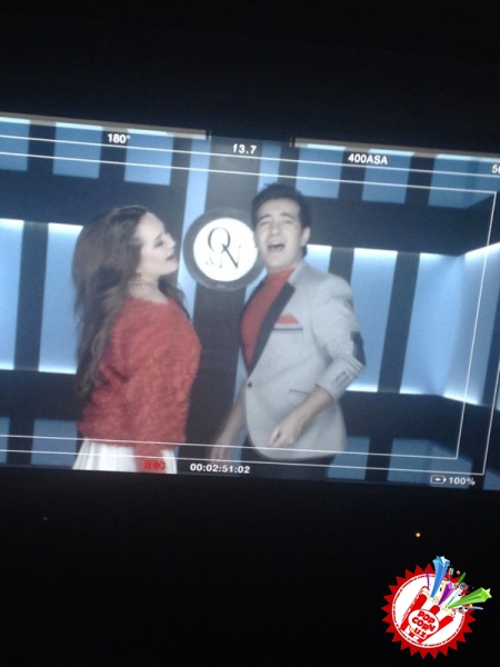 Ойбек ва Нигора \"Севишганлар\" клип жараёнидан фоторепортаж