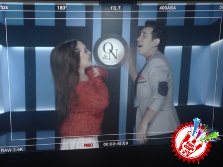 Ойбек ва Нигора "Севишганлар" клип жараёнидан фоторепортаж