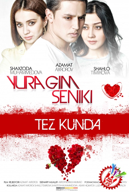 Тез кунда \"Юрагим сеники\" бадиий фильм премьераси