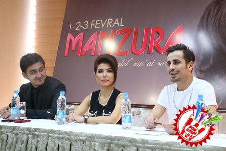 Эстрадамизнинг ёрқин намоёндаси Манзуранинг концерт дастури олдидан матбуот анжумани