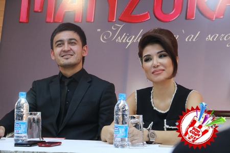 Эстрадамизнинг ёрқин намоёндаси Манзуранинг концерт дастури олдидан матбуот анжумани