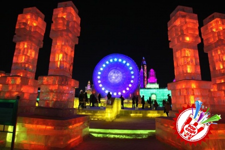 Қор ва муздан яратилган санъат асарлари кўзни қувнатади