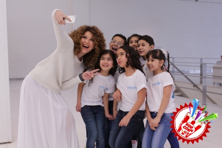 Лола ва Dj Piligrim UNICEF ташкилотининг мадҳияси учун клип суратга олинди