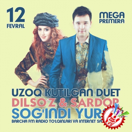 \"Сирли дуэт\" дея кўпчиликнинг эътиборига тушган тарона Сардор Раҳимхон ва Дилсўз ижросида