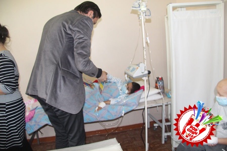 Ғубор оралаган қалбларга ҳурсандчилик бағишлаш истагида ҳайрли ишга қўл урилди