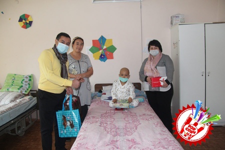 Ғубор оралаган қалбларга ҳурсандчилик бағишлаш истагида ҳайрли ишга қўл урилди