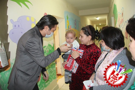 Ғубор оралаган қалбларга ҳурсандчилик бағишлаш истагида ҳайрли ишга қўл урилди