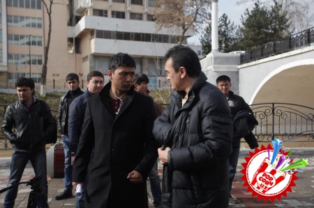 “Тушларимга киринг Отажон”... Клип жараёнлари