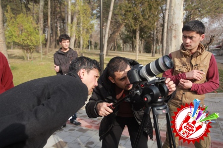 “Тушларимга киринг Отажон”... Клип жараёнлари