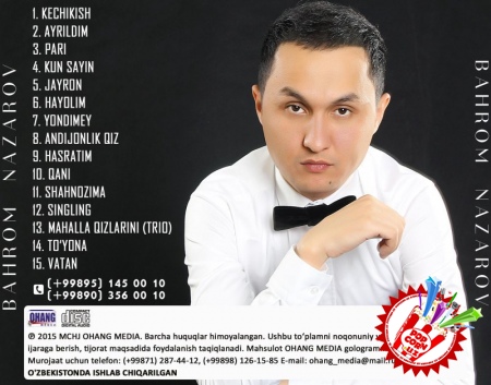 Баҳром Назаровдан мухлислари учун баҳорий совға