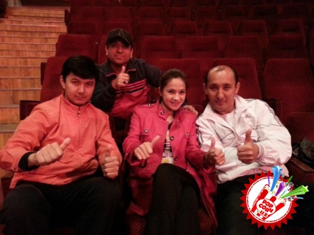 Цирк аренасидаги “Юлдузлар ёғдуси”