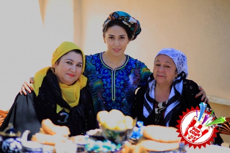 Канизадан "Кетаман" таронасига ишланган видеоклипидан фоторепортаж