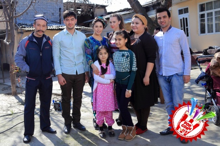 Канизадан \"Кетаман\" таронасига ишланган видеоклипидан фоторепортаж