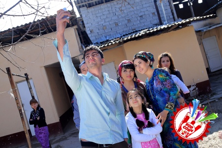 Канизадан "Кетаман" таронасига ишланган видеоклипидан фоторепортаж