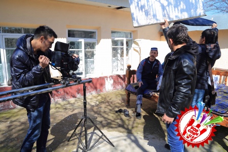 Канизадан "Кетаман" таронасига ишланган видеоклипидан фоторепортаж