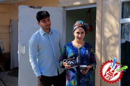 Канизадан "Кетаман" таронасига ишланган видеоклипидан фоторепортаж