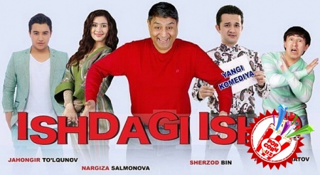 "Ишдаги ишқ" комедия жанридаги фильмнинг премьераси