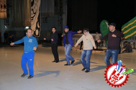  “Хаш-паш дегунча” “Мирзо” театри томошаси репетиция жараёнлари