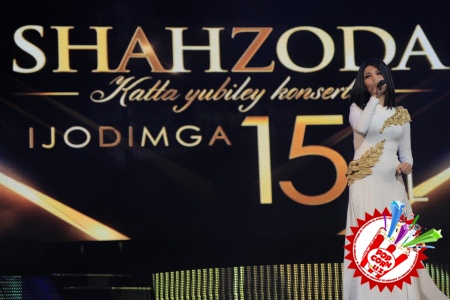Шаҳзоданинг 15 йиллик юбилей катта концерт шоу дастури тафсилотлари