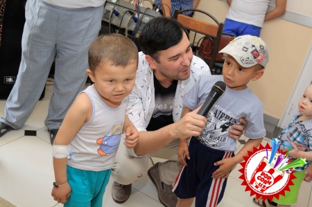 Руспублика онкология илмий марказининг болалар бўлимида “1 июнь -  Бутунжаҳон болаларни ҳимоя қилиш куни”га бағишланган хайрия тадбири 