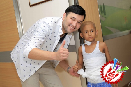 Руспублика онкология илмий марказининг болалар бўлимида “1 июнь -  Бутунжаҳон болаларни ҳимоя қилиш куни”га бағишланган хайрия тадбири 