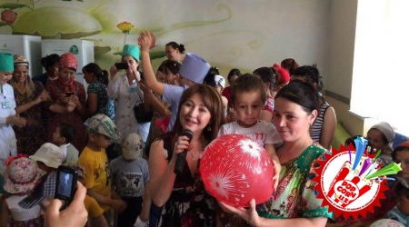 Руспублика онкология илмий марказининг болалар бўлимида “1 июнь -  Бутунжаҳон болаларни ҳимоя қилиш куни”га бағишланган хайрия тадбири 