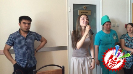 Руспублика онкология илмий марказининг болалар бўлимида “1 июнь -  Бутунжаҳон болаларни ҳимоя қилиш куни”га бағишланган хайрия тадбири 