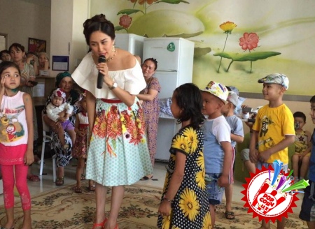 Руспублика онкология илмий марказининг болалар бўлимида “1 июнь -  Бутунжаҳон болаларни ҳимоя қилиш куни”га бағишланган хайрия тадбири 